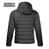 Reversible puffer light jacket for women