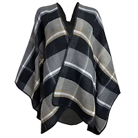 Black poncho for women