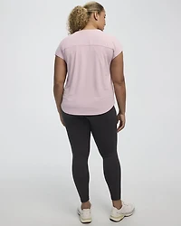 Extended-Sleeve Jacquard Tee