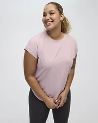 Extended-Sleeve Jacquard Tee