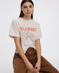 Crew-Neck Graphic T-Shirt