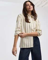 Striped Long-Sleeve Shirt
