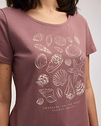 Scoop Neck Graphic T-Shirt