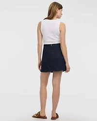 Jupe courte en denim