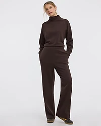 Wide-Leg Pull-On Pant