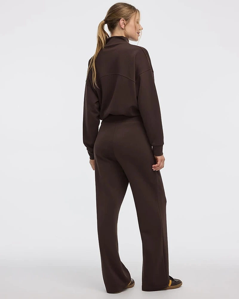 Wide-Leg Pull-On Pant