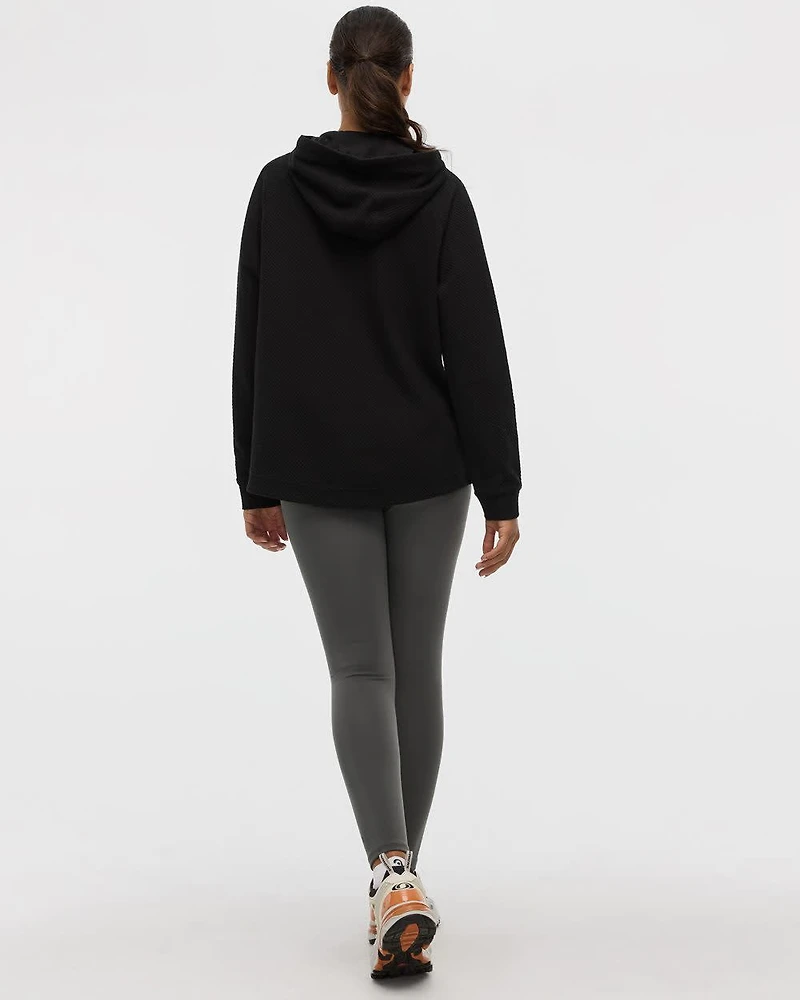Hooded Jacquard Tunic