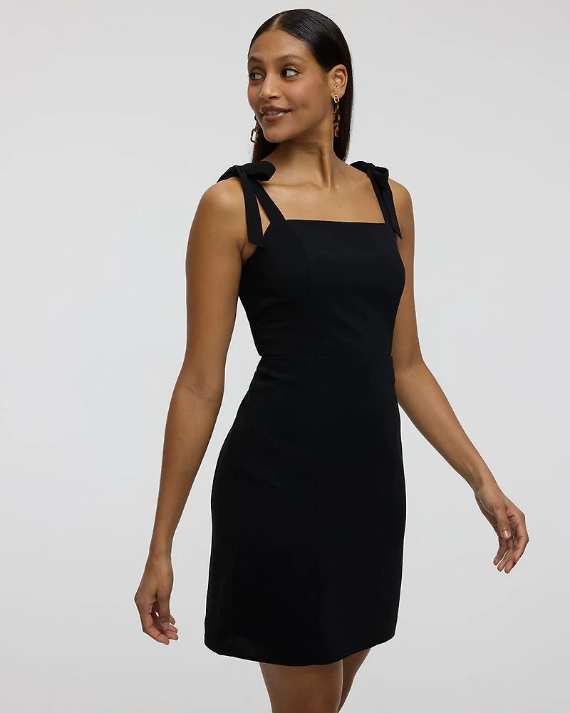 Sleeveless Bustier Dress with Square Neckline -Toni Fifi. x Reitmans