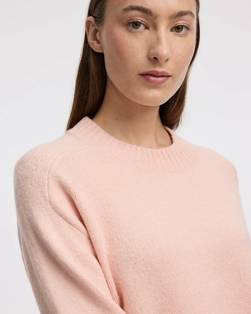 Pull DouceMaille à manches longues et col rond