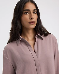 Blouse boutonnée à manches longues