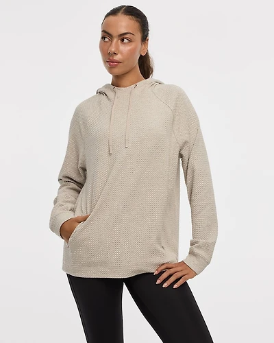 Hooded Jacquard Tunic
