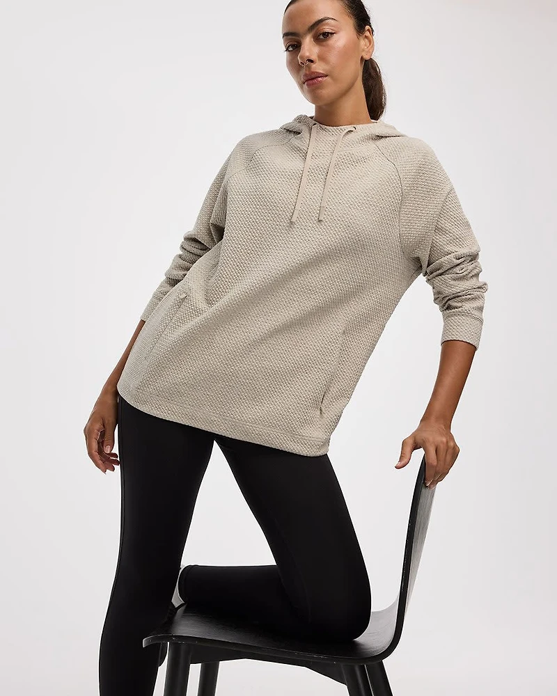 Hooded Jacquard Tunic