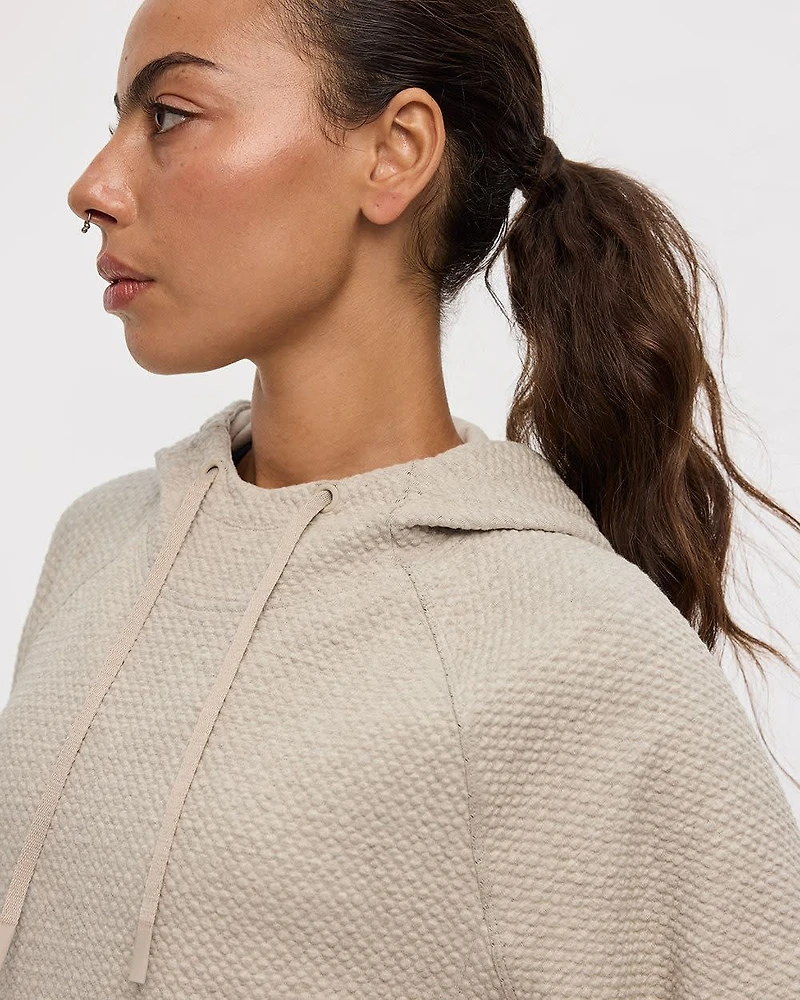 Hooded Jacquard Tunic
