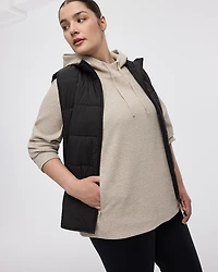 Hooded Jacquard Tunic