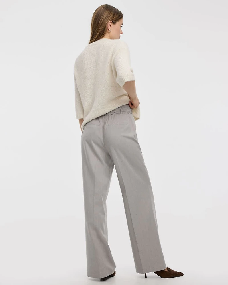 Wide-Leg High-Rise Pant