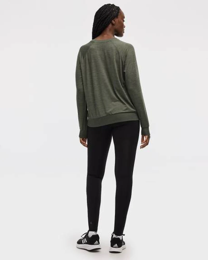 Long-Sleeve Crew-Neck Pullover