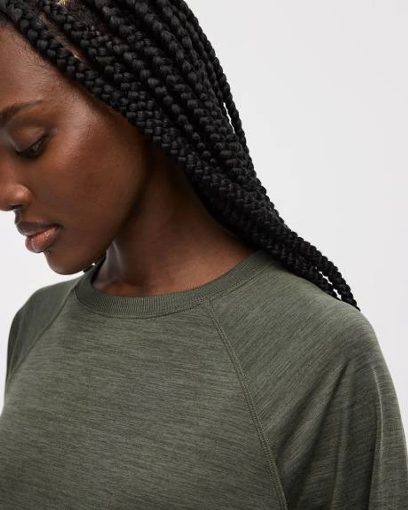 Long-Sleeve Crew-Neck Pullover