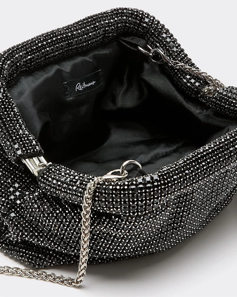 Sac à main orné de strass