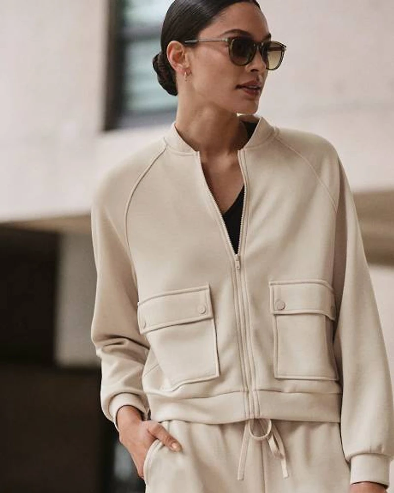 Veste style aviateur