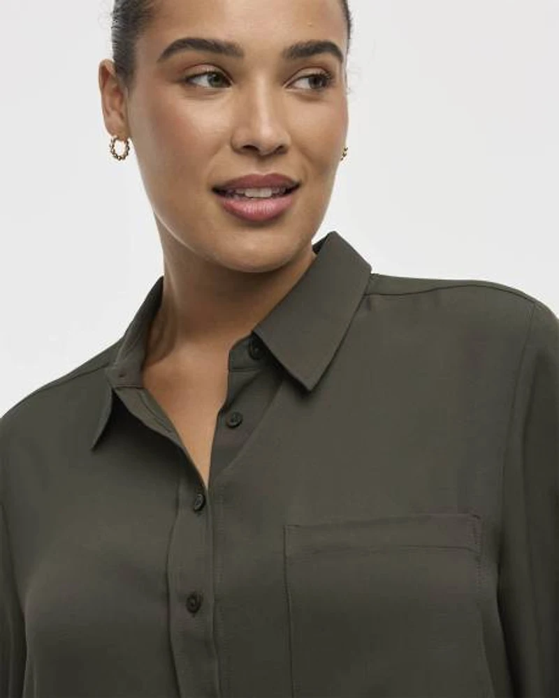 Long-Sleeve Blouse