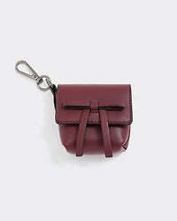 Étui pour écouteurs en faux cuir