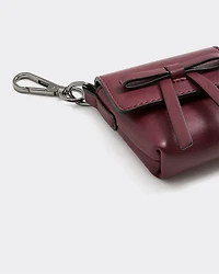 Étui pour écouteurs en faux cuir