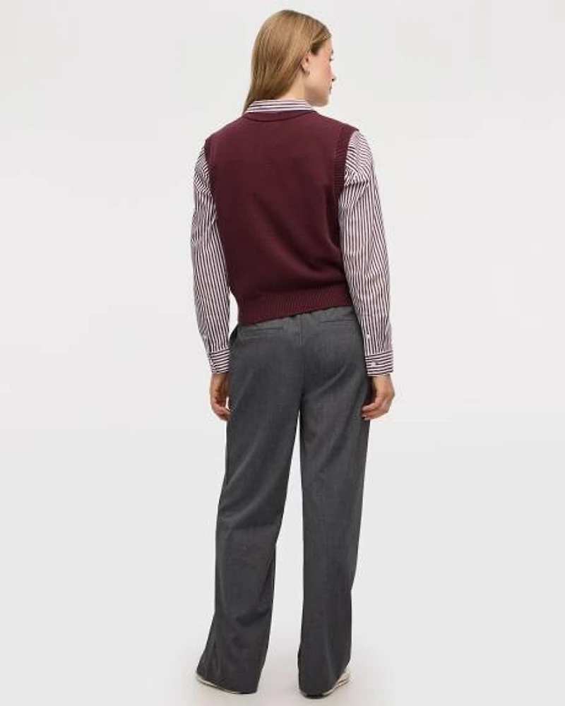 Débardeur en tricot à col V
