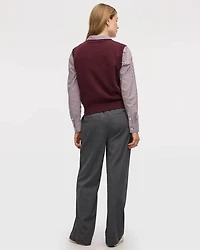 Débardeur en tricot à col V