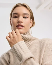Long-Sleeve Turtleneck Pullover