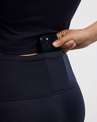 Legging Pulse à taille haute avec coutures contrastées