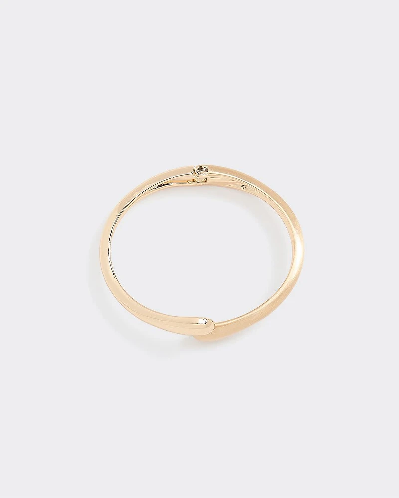 Cuff Bracelet with Matte and Shiny Finish