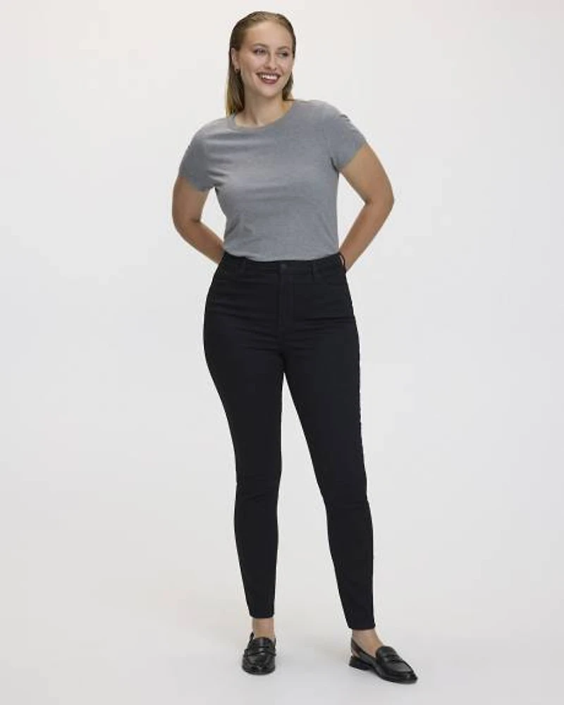 Skinny-Leg High-Rise Jean