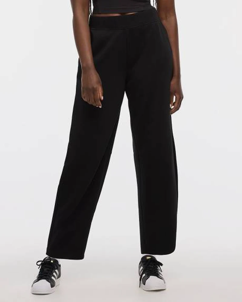 Barrel-Leg Pull-On Pant