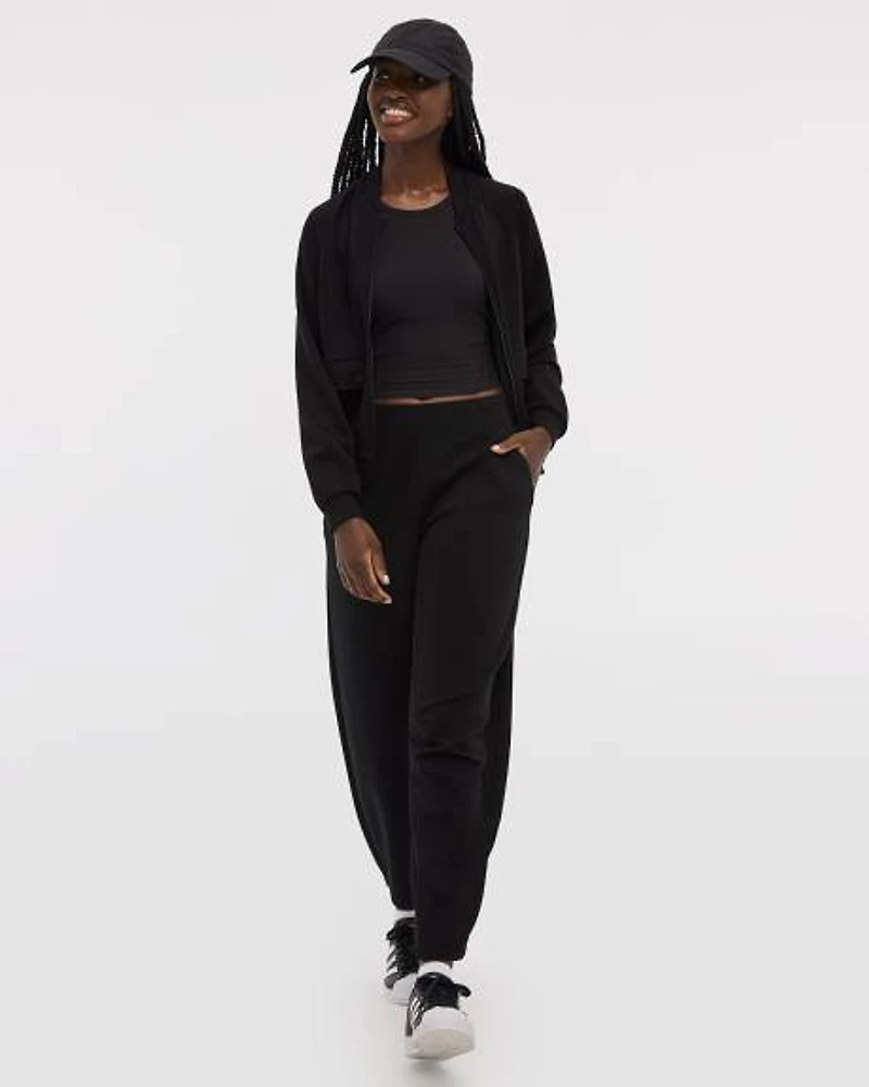 Barrel-Leg Pull-On Pant