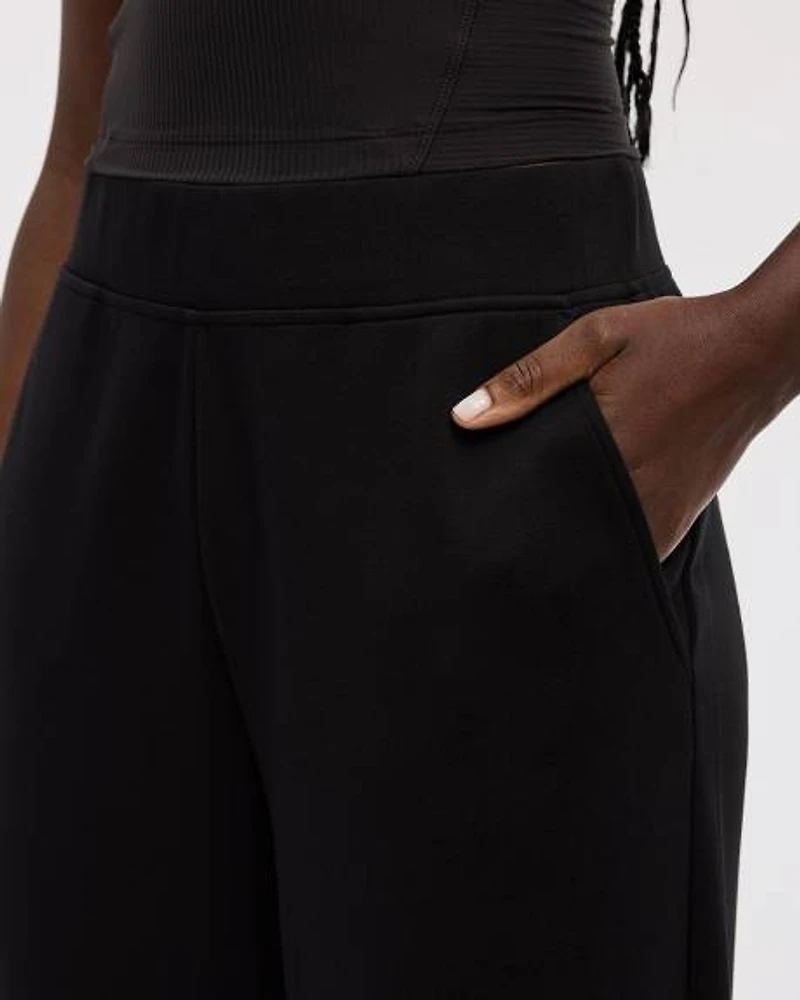 Barrel-Leg Pull-On Pant