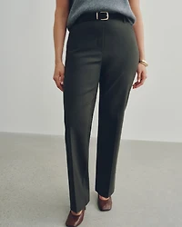 Straight-Leg High-Rise Pant