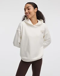 Pull à capuchon en tissu polaire