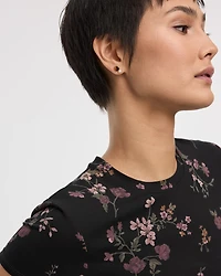 T-shirt à manches courtes et col rond