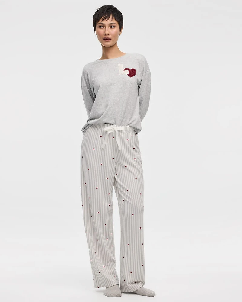 Straight-Leg Pyjama Pant