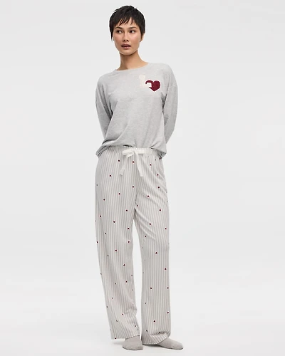 Straight-Leg Pyjama Pant