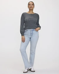 Slim-Leg High-Rise Jean