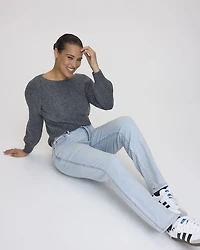 Slim-Leg High-Rise Jean