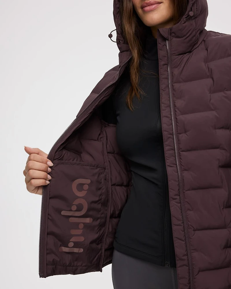 Quilted hooded Jacket