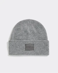 Fold-Over Beanie with Embroidered Patch
