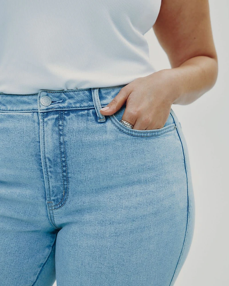 Slim-Leg High-Rise Jean