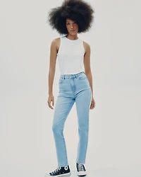 Slim-Leg High-Rise Jean