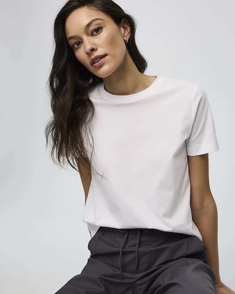 Boyfriend Crew Neck T-Shirt