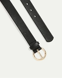 Ceinture basique en faux cuir
