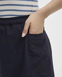 Skort with Elastic Waistband