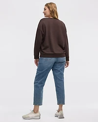 Long-Sleeve Crew-Neck Sweatshirt